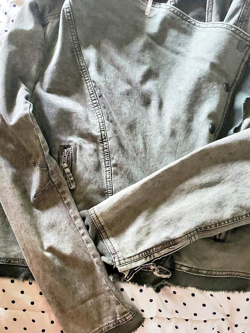 Free People Olive Utility Jacket